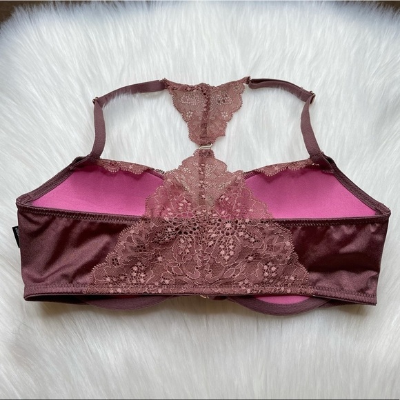 PINK Victorias Secret Bra Date Push Up Lace - Picture 2 of 4